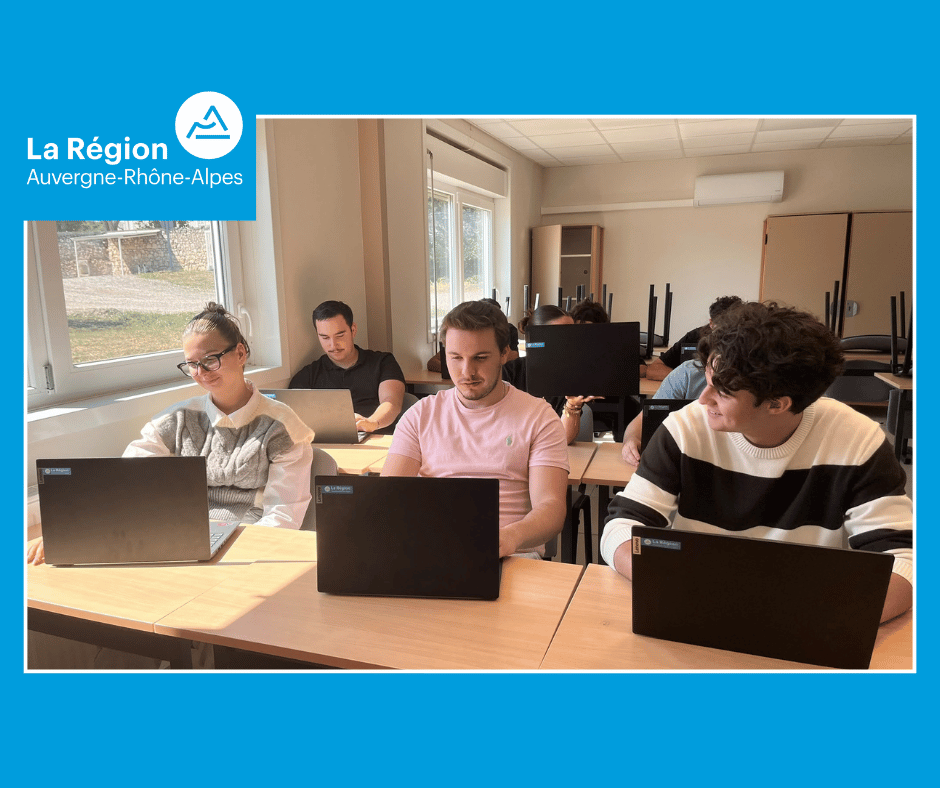 L'Ensemble Scolaire bénéficie d'une subvention de la Région Auvergne-Rhône-Alpes